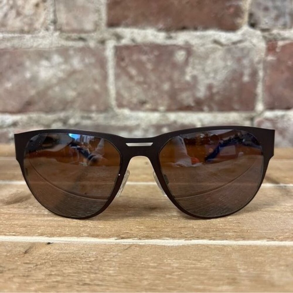 Bolle 'Perth" 12234 Ultra Light Stainless Steele Metal Frame In Brown Sunglasses